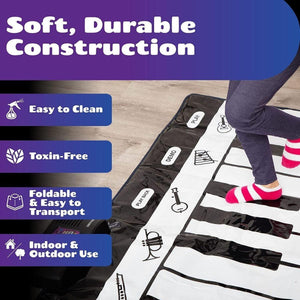 Kidst Piano Play Mat Musical Keyboard Dance Mat Educational Toys Kids Toy Instruments