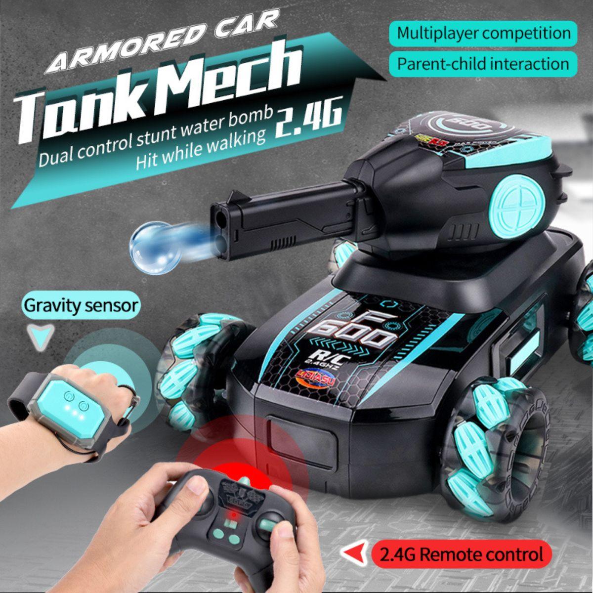 Kidst RC Tank Toy Gesture - Controlled All - Terrain Remote Control Car for Kids Remote Control Toys