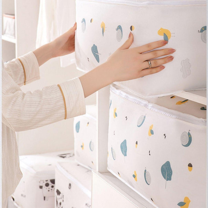 Kidst. 3 Pack Reusable Zipper Quilt Storage Bag Pillow Blanket Toys - Babies Mart Australia