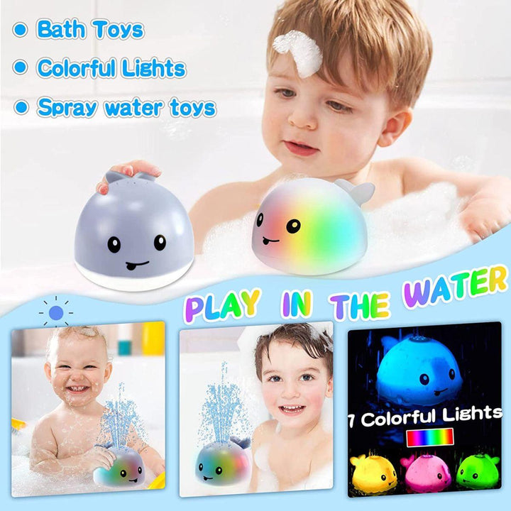 Kidst Baby Bath Toy Whale Bath Toy Automatic Spray Water Toy Kids Bathtub Toys - Babies Mart Australia