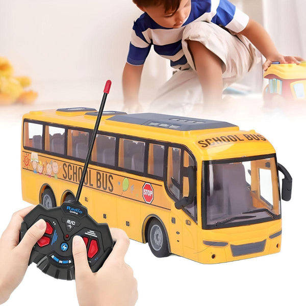 Kidst Wonder Wheels Remote Control School Bus Toy for Epic Expeditions - Babies Mart Australia