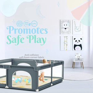 Toddly Explorer Max Baby Play Pen Safe, Stylish & Spacious for Your Child Baby Play Pen