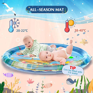 Toddly SplashJourney XL Inflatable Tummy Time Water Mat Sensory Mat for Baby Baby Water Play Mat