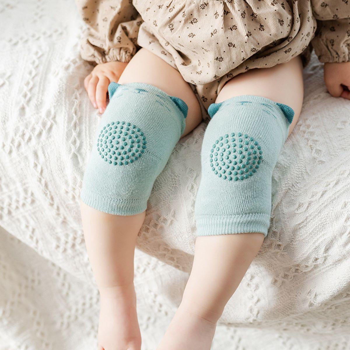 Toddly CrawlGuard Knee Pad Protector Anti Slip Knee Pads for Babies 2 Pairs - Babies Mart Australia