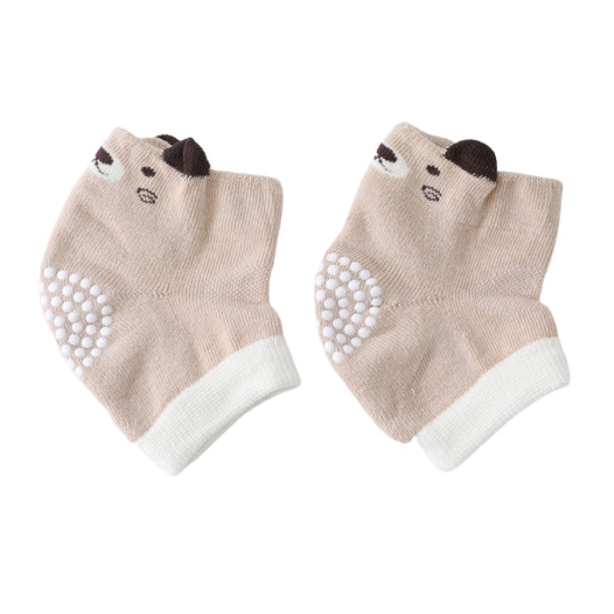 Toddly CrawlGuard Knee Pad Protector Anti Slip Knee Pads for Babies 2 Pairs 