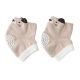Toddly CrawlGuard Knee Pad Protector Anti Slip Knee Pads for Babies 2 Pairs 