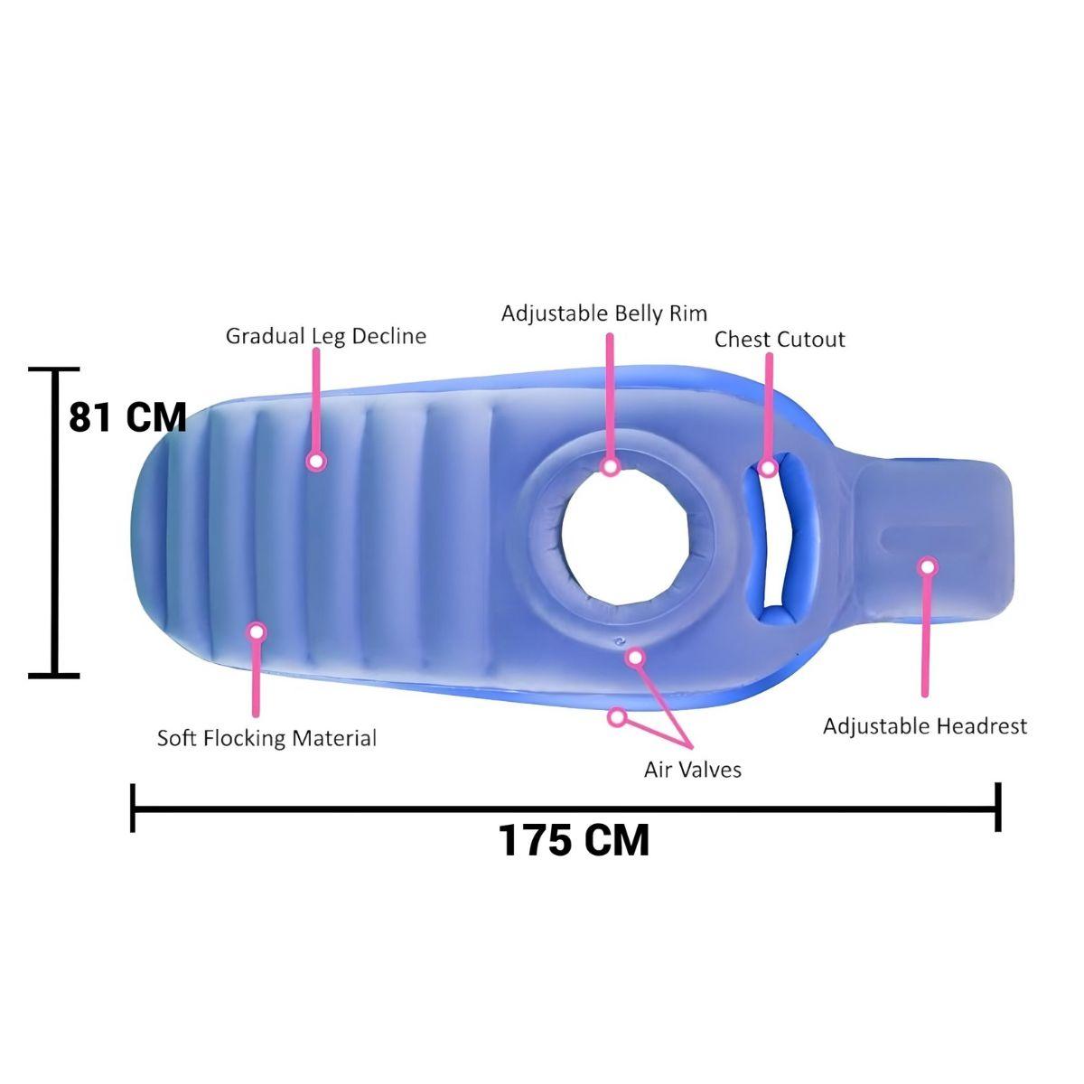 Toddly DreamBelly Inflatable Pregnancy Pillow Comfort for Expecting Mothers - Babies Mart Australia
