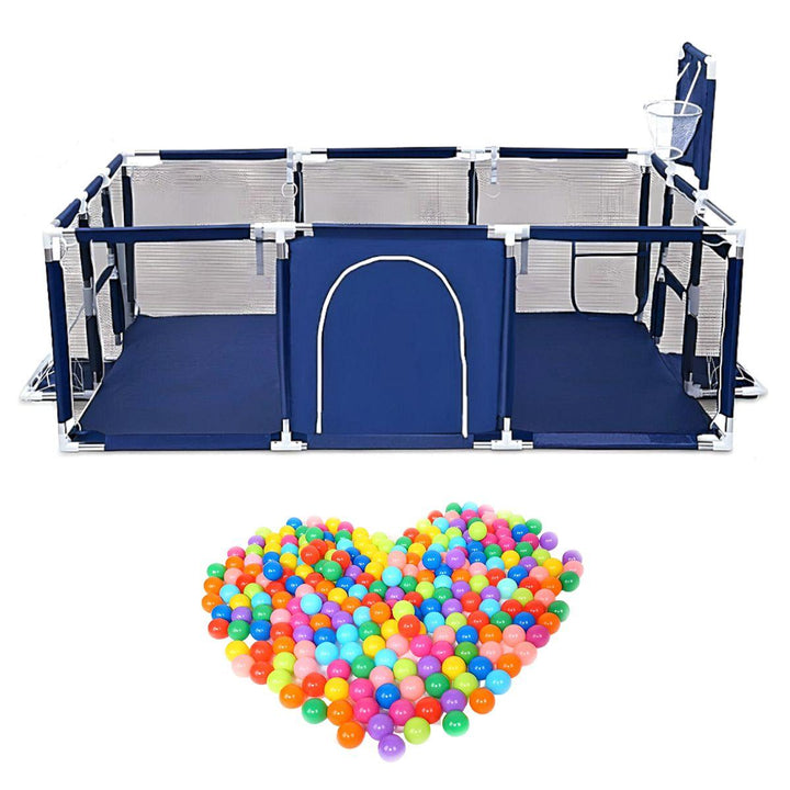 Toddly Little Explorer Deluxe Play Pen Safe, Stylish & Spacious for Your Child - Babies Mart Australia
