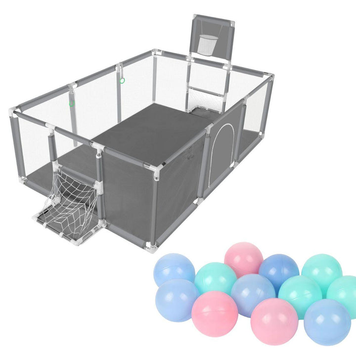 Toddly Little Explorer Deluxe Play Pen Safe, Stylish & Spacious for Your Child - Babies Mart Australia