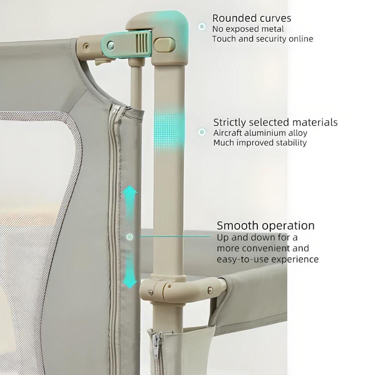 Extendable Baby Bed Rails