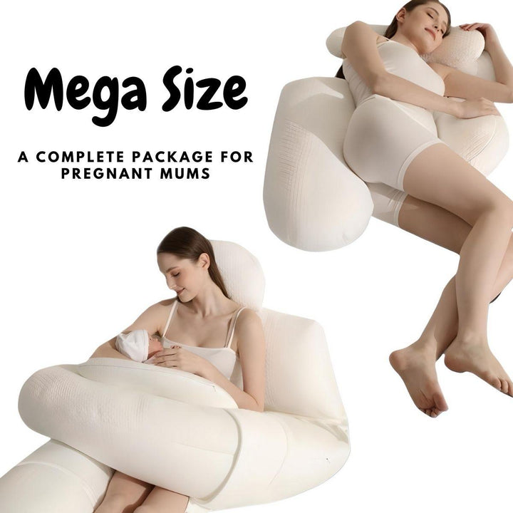 Toddly SnuggleMate - Pregnancy, Maternity & Nursing Support Pillow - Babies Mart Australia
