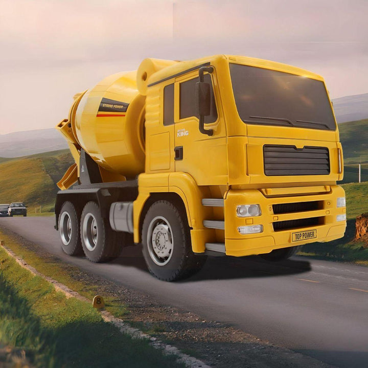 Kidst Master Mixer Dynamic RC Concrete Mixer Truck for Young Builders - Babies Mart Australia