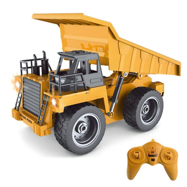 Kidst PowerDrive Dump Truck Realistic RC Construction Play for Budding Builders - Babies Mart Australia
